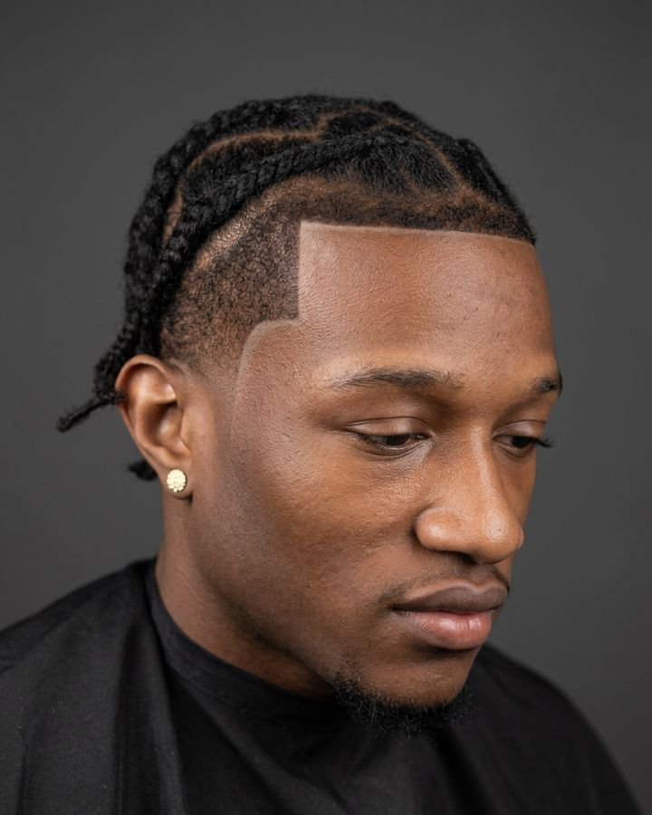 Braids & lineup by Goodwill Grooming